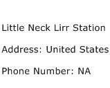 Little Neck Lirr Station Address Contact Number