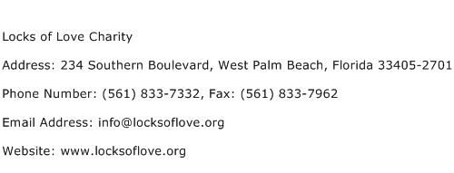 Locks of Love Charity Address Contact Number