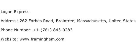 Logan Express Address Contact Number