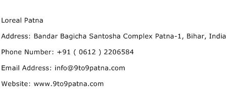 Loreal Patna Address Contact Number