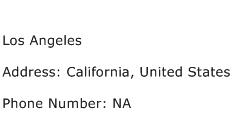 Los Angeles Address Contact Number