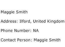 Maggie Smith Address Contact Number