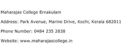 Maharajas College Ernakulam Address Contact Number