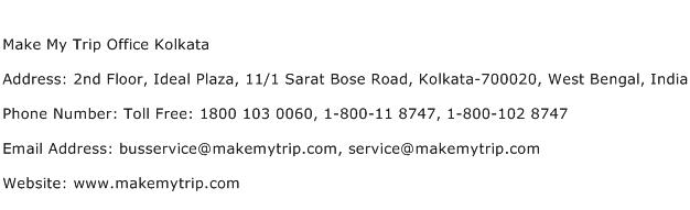 Make My Trip Office Kolkata Address Contact Number