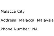 Malacca City Address Contact Number