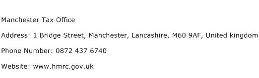 Manchester Tax Office Address Contact Number