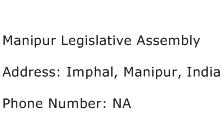 Manipur Legislative Assembly Address Contact Number