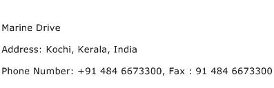 Marine Drive Address Contact Number