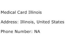 Medical Card Illinois Address Contact Number