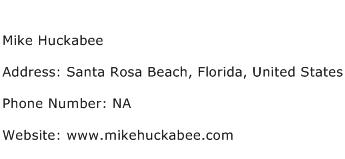 Mike Huckabee Address Contact Number