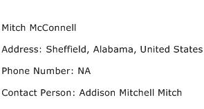 Mitch McConnell Address Contact Number