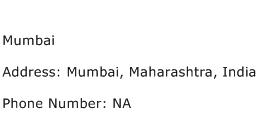 Mumbai Address Contact Number