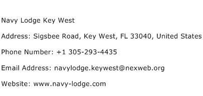 Navy Lodge Key West Address Contact Number