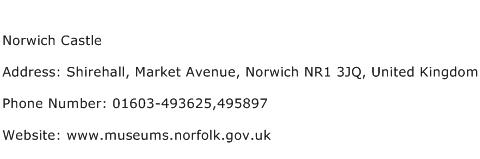 Norwich Castle Address Contact Number