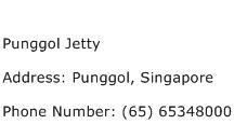 Punggol Jetty Address Contact Number