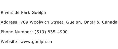 Riverside Park Guelph Address Contact Number