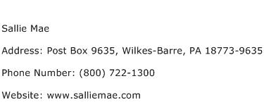 Sallie Mae Address Contact Number