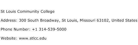 St Louis Community College Address Contact Number