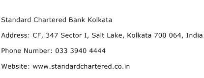 Standard Chartered Bank Kolkata Address Contact Number