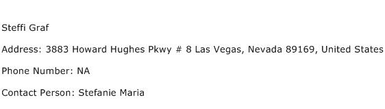 Steffi Graf Address Contact Number