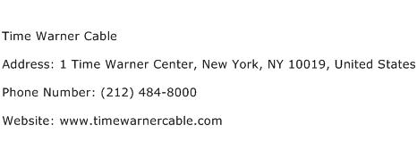Time Warner Cable Address Contact Number