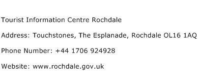 Tourist Information Centre Rochdale Address Contact Number