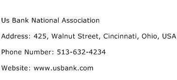 Us Bank National Association Address Contact Number