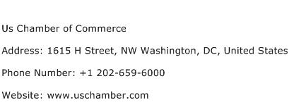Us Chamber of Commerce Address Contact Number